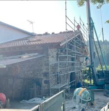 obra cubierta para tejado